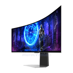 SAMSUNG Moniteur Curved Smart gaming Odyssey OLED G9 DQHD 49'' 32:9 1800R OLED Glare Free 240Hz 12M LS49DG954SUXEN